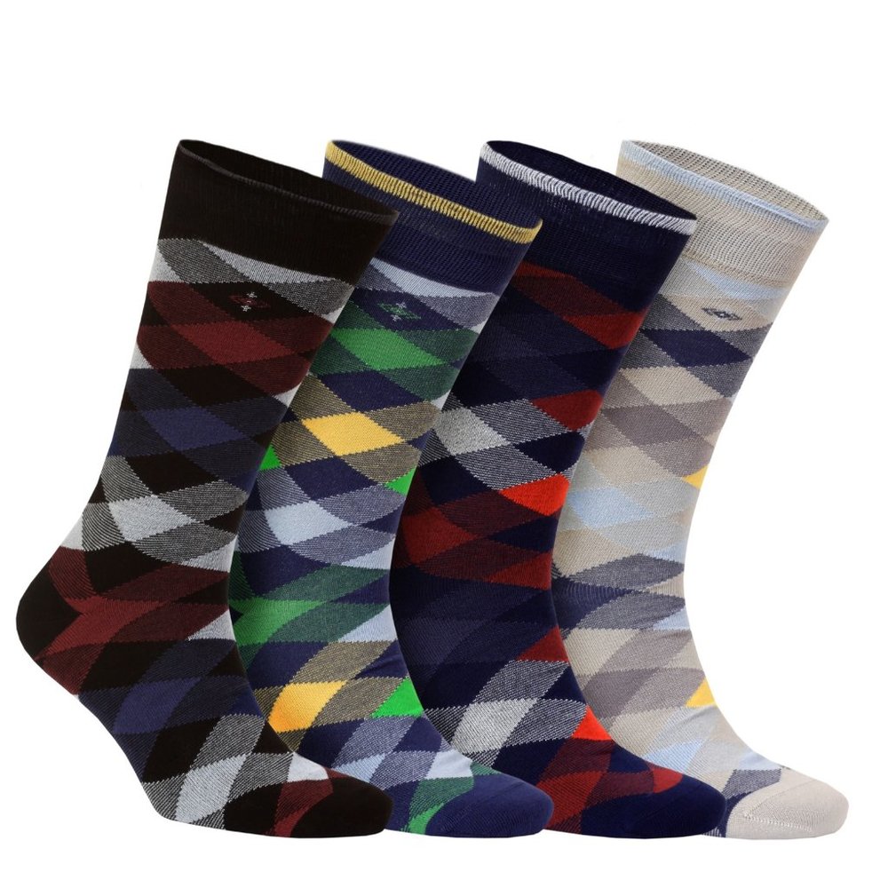 Colorful BAMBOO Casual or Dress Socks Natural Comfortable Silken Soft Seamless